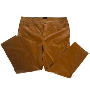 Talbots Straight Leg Corduroy Pants Size 18WP